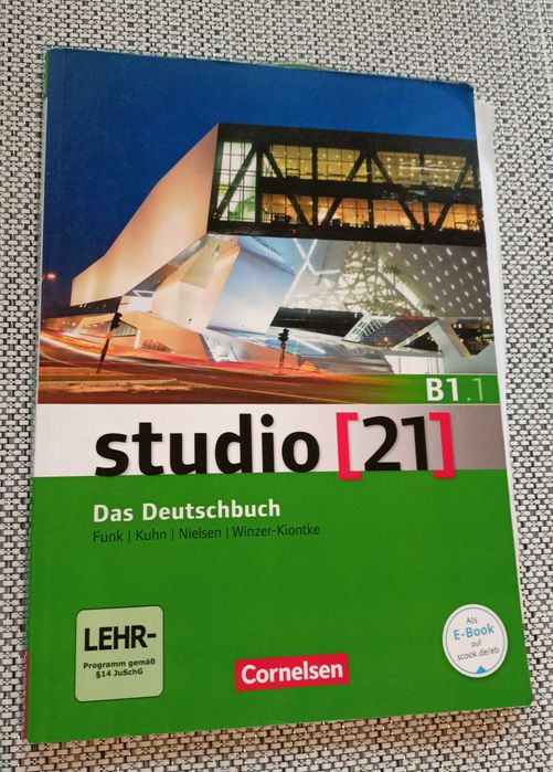 Książka do nauki j. Niemieckiego studio 21 b1