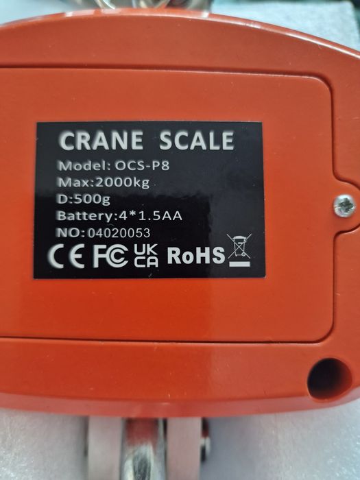 Весы. Запчасть до весов крановых. Ваги кранові на 2 тони