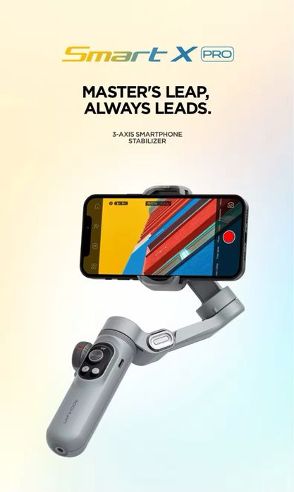 Стабилизатор для телефона трехосевой AOCHUAN SMART X Pro