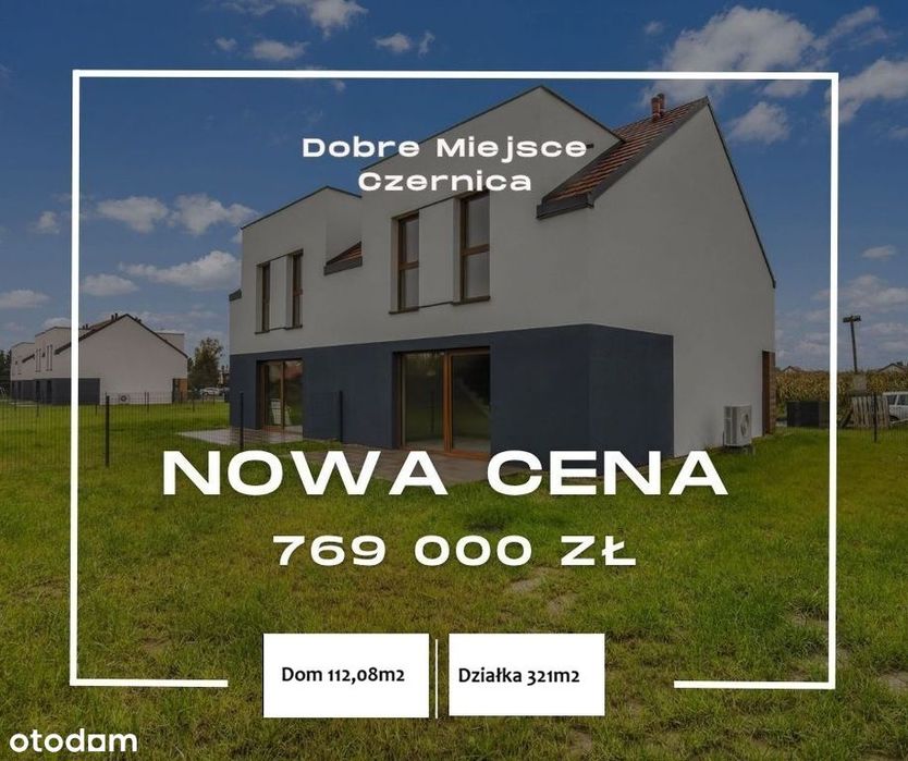 Gotowy dom/ pompa ciepła/ podłogówka/ ogród 321m2