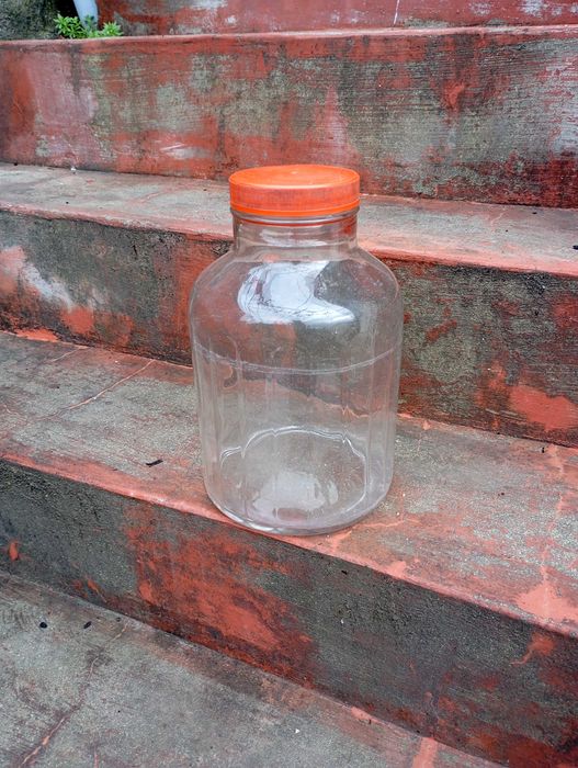 Pote em vidro 25x20cm c/ tampa