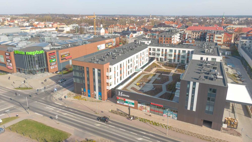 Mieszkanie Moderato III; 1-pokój; 31,27m2;