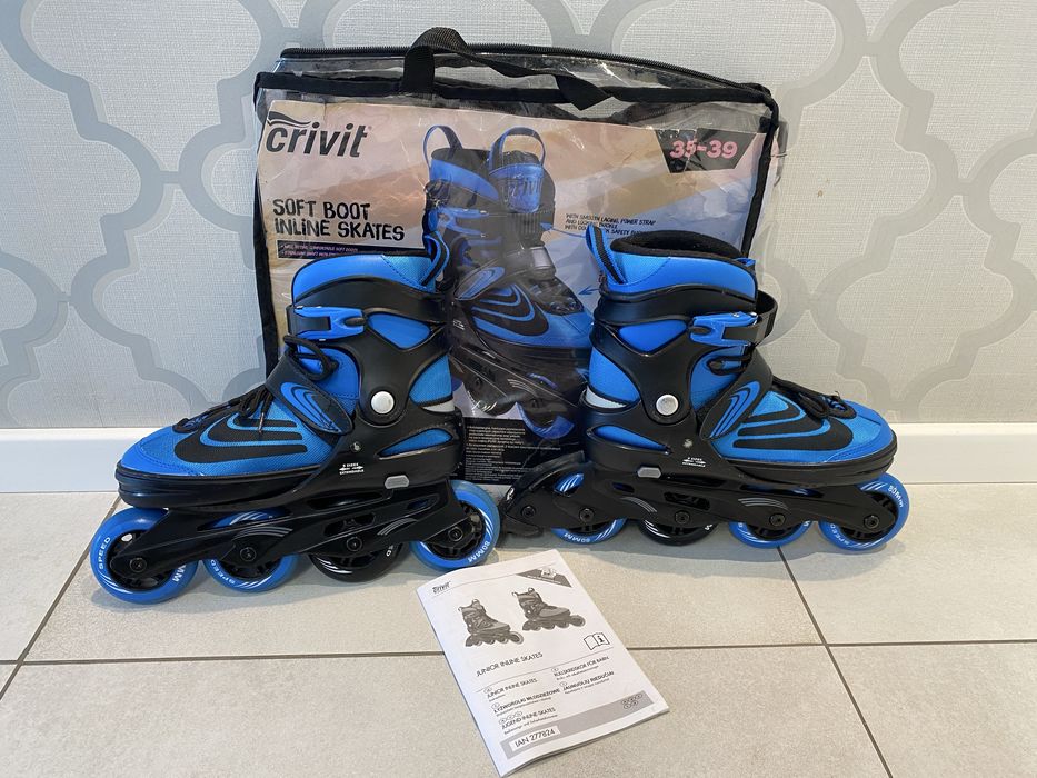Łyzworolki regulowane Crivit 35-39
