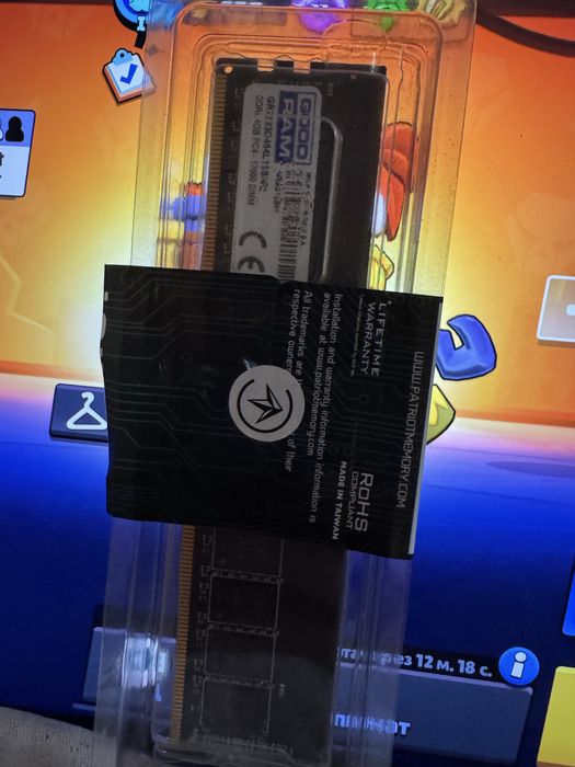 Модуль памяти 16GB одна плажка Patriot PSD416G24002H полностью НОВЫЙ