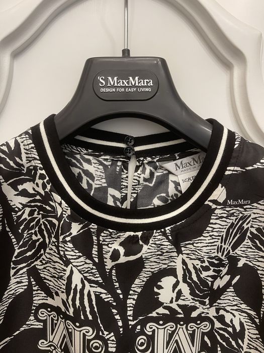 MAX MARA piękna bluzka koszulowa, 100 % jedwab