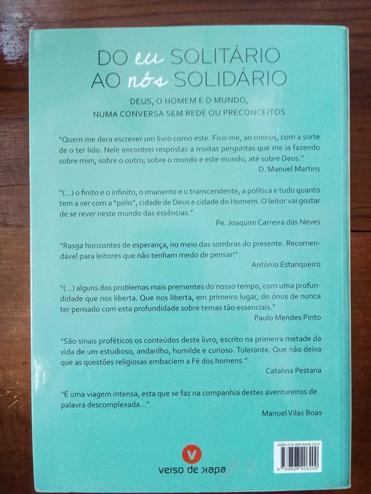 Frei Fernando Ventura e J. Franco - Do Eu solitário ao Nós solidário