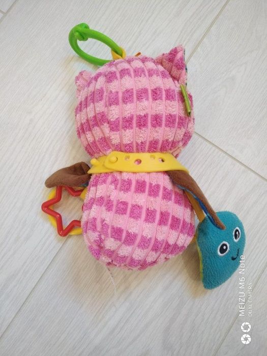 М'яка іграшка із прорізувачем Сова "Олівія"