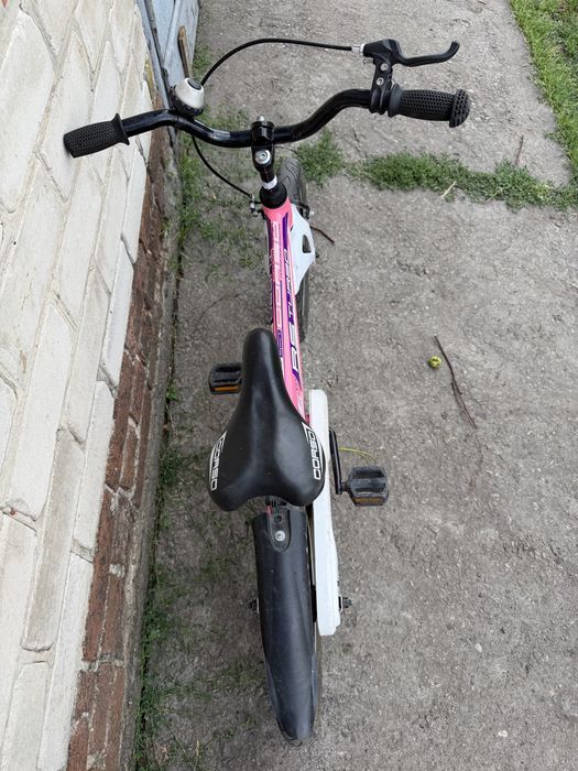 Дитячий велосипед Corso  RS Turbo 16” + додаткові колеса