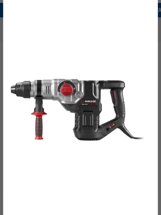 Martelo de demolição e furadora 1600W SDS Max parkside performance