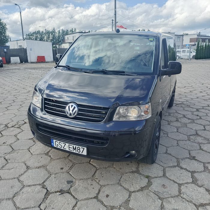 VW T5 Multivan 7 osób+hak 2xsuwane drzwi