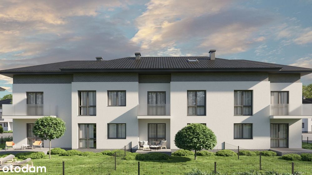 Białołęcka 327 mieszkanie 89m2 salon + 3 sypialnie ogród 152m2