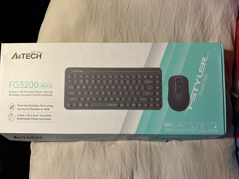 A4tech FG3200 Air2 комплект клавіатура+миша бездротова