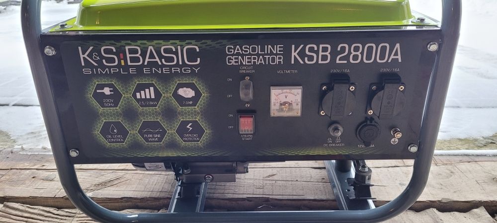 Генератор бензиновий K&S Basic 2,5-2,8kW