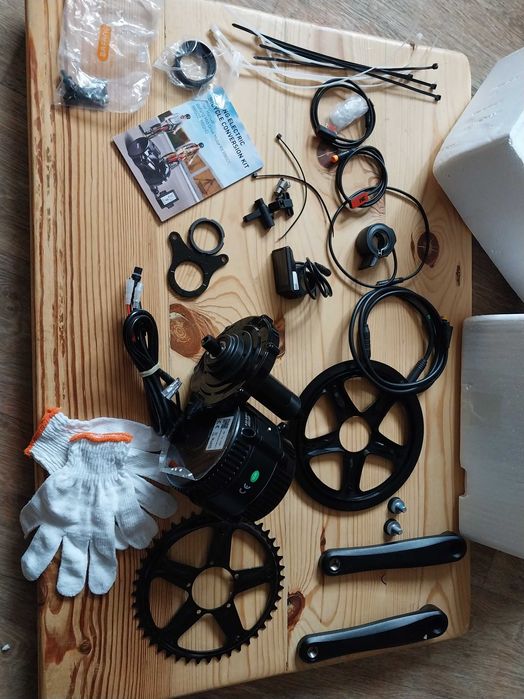 кареточный электромотор для велосипеда bafang 750w 48v(запчасти)