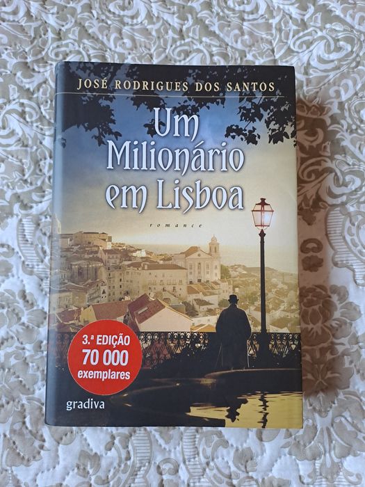 Livro "Um Milionário em Lisboa" de José Rodrigues dos Santos