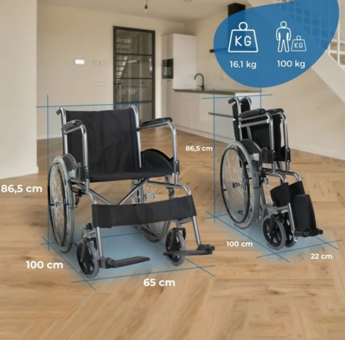 Cadeira de rodas Cadeira de Rodas CLINICALFY