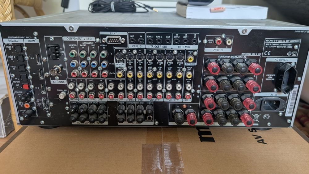 Sony da es Receiver srebrny