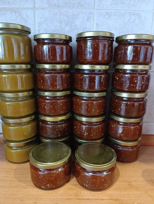 Соус аджика чилі гострий 250мл  для качки стейку Солодкий Вогонь