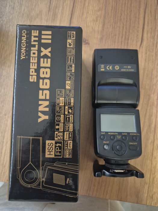 Lampa błyskowa Yongnuo YN568EX III TTL – stan bdb