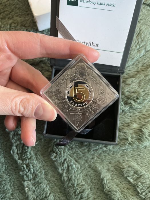 Moneta srebrna  5zl