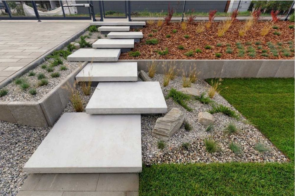 Blok Venetto Podwieszany Stopień Schodowy Lewitujący Kostka Brukowa