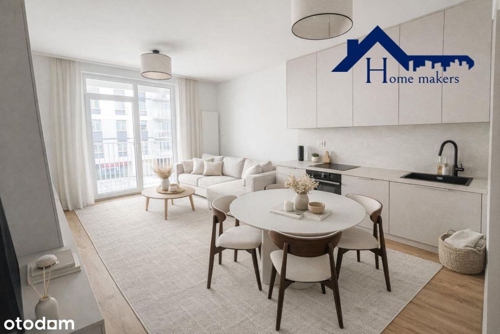 Przestronne, widne 77m2 z miejscem postojowym