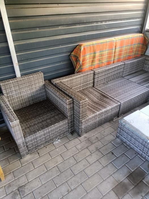 Meble ogrodowe rattanowe