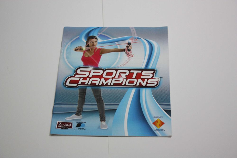 Sports Champions PS3 – pudełko + płyta + manual