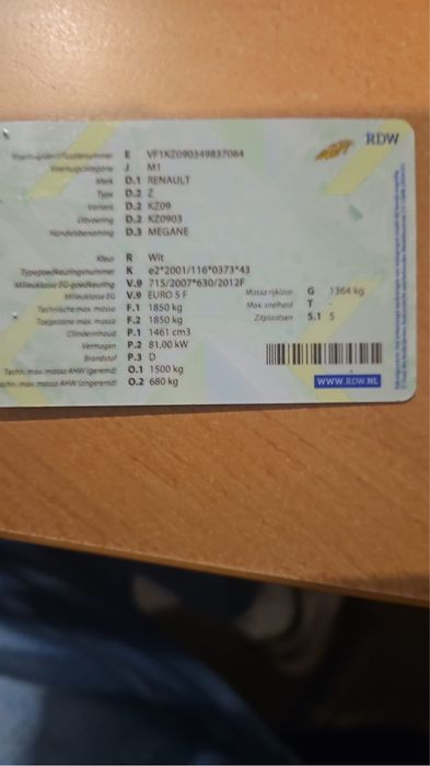 Renault Megane 1.5 dci