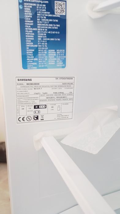 Frigorífico combinado Samsung novo