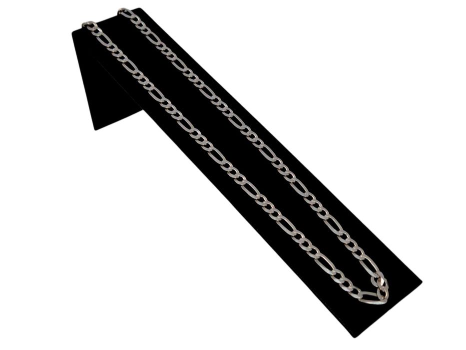 srebrny łańcuch figaro p925 14,28g 50cm