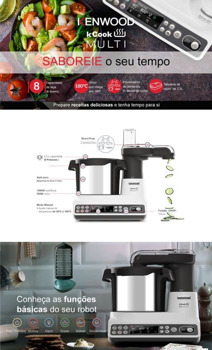 Robô de Cozinha Kenwood kCook Multi