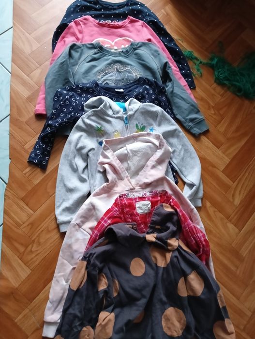 Bluzeczki dla dziewczynki+spodniczka