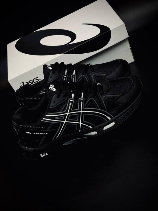 Кросовки Asics gel kahana 8 / мужские кроссовки асикс / кожаные красовки асикс / лучшие на лето / повседневные кросивки асикс / asics kahana