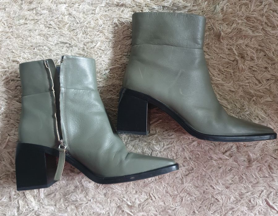 Botki skóra naturalna Zara 38/39