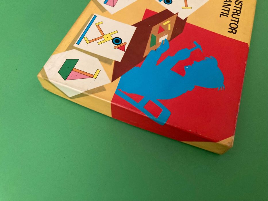 Jogo Antigo O Construtor Infantil da Majora - Novo