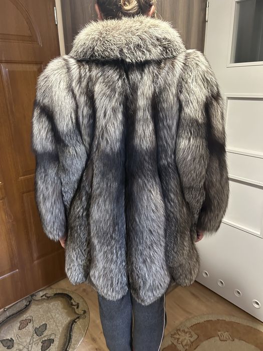 Futro ze srebnych lisów