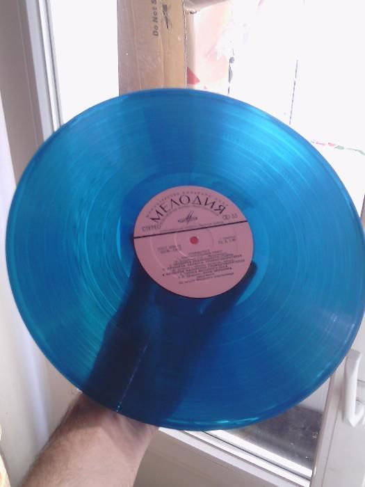 Продам ЦВЕТНЫЕ виниловые пластинки! Цветной винил для декора 30см.