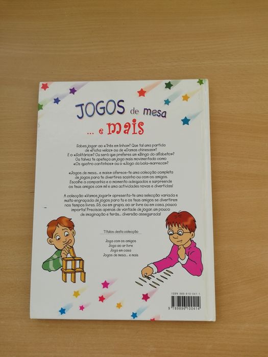 Livro " Jogos de mesa e Mais"