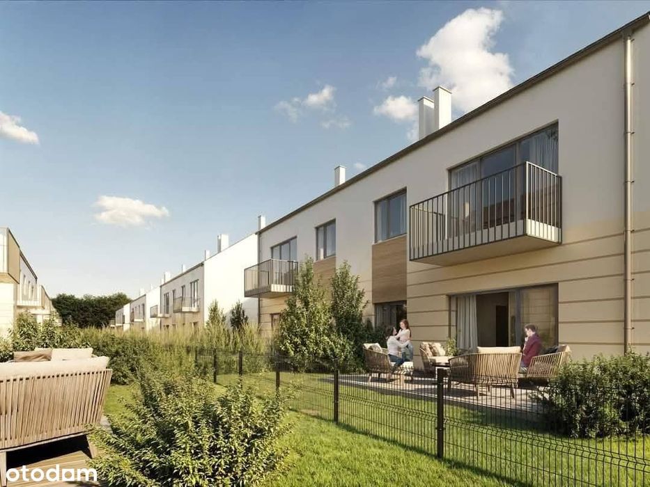 128m²(dwa poziomy: 72m²+ 56m²)+OGRÓD +balkon+m.park.-pod WROCŁAWIEM