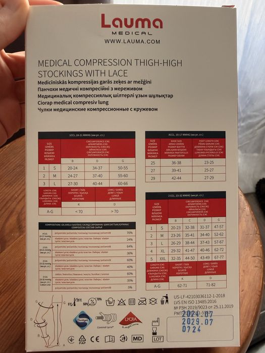 Панчохи компресійні