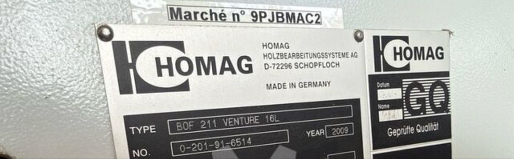 Centrum cnc 5 osi Homag