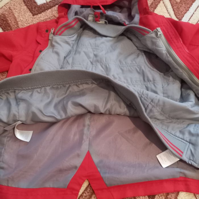 Демісезонний комплект куртка + жилетка Vertbaudet 126 см