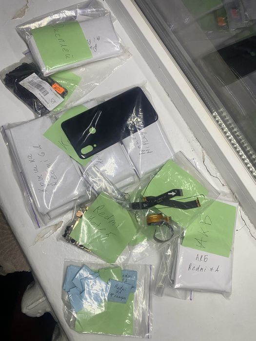 Лот запчастей Xiaomi MiPlay Redmi 7A ,S2,Note 5