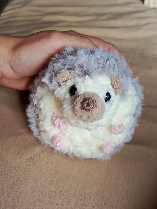 Jeż na szydełku handmade jeżyk