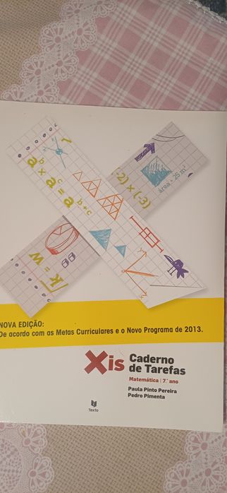 Caderno tarefas matemática 7º ano