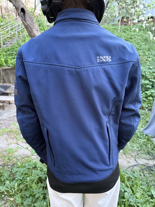Мотокуртка iXS softshell, синя, жіноча/унісекс, вживана