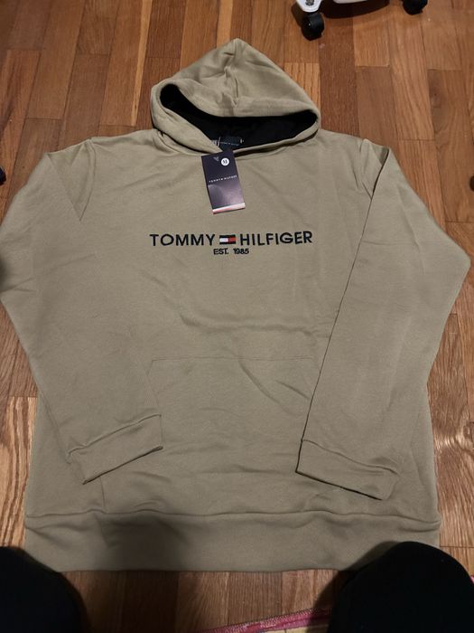 sweat tommy hilfiger caqui