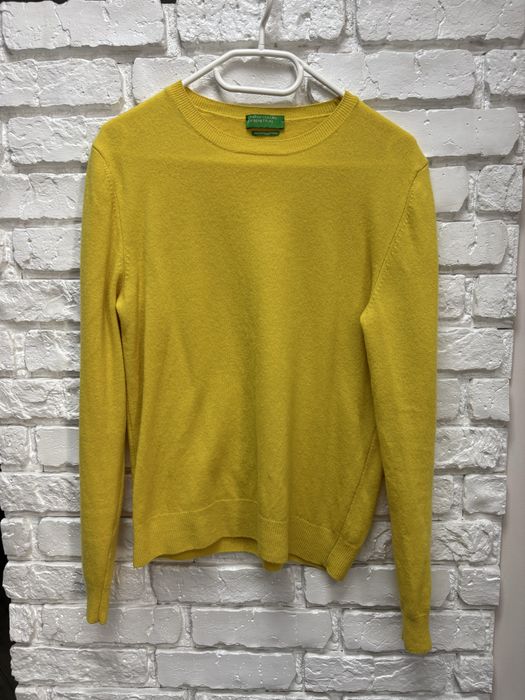 Тонкий шерстяной свитер  Benetton