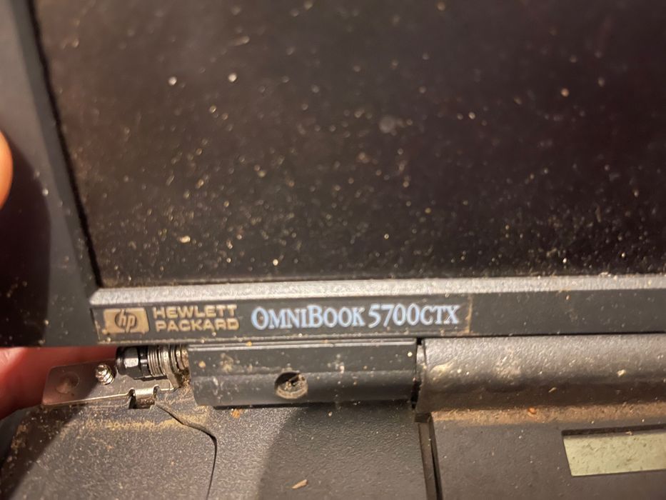 HP OmniBook 5700CTX retro vintage Pentium MMX kolekcjonerski